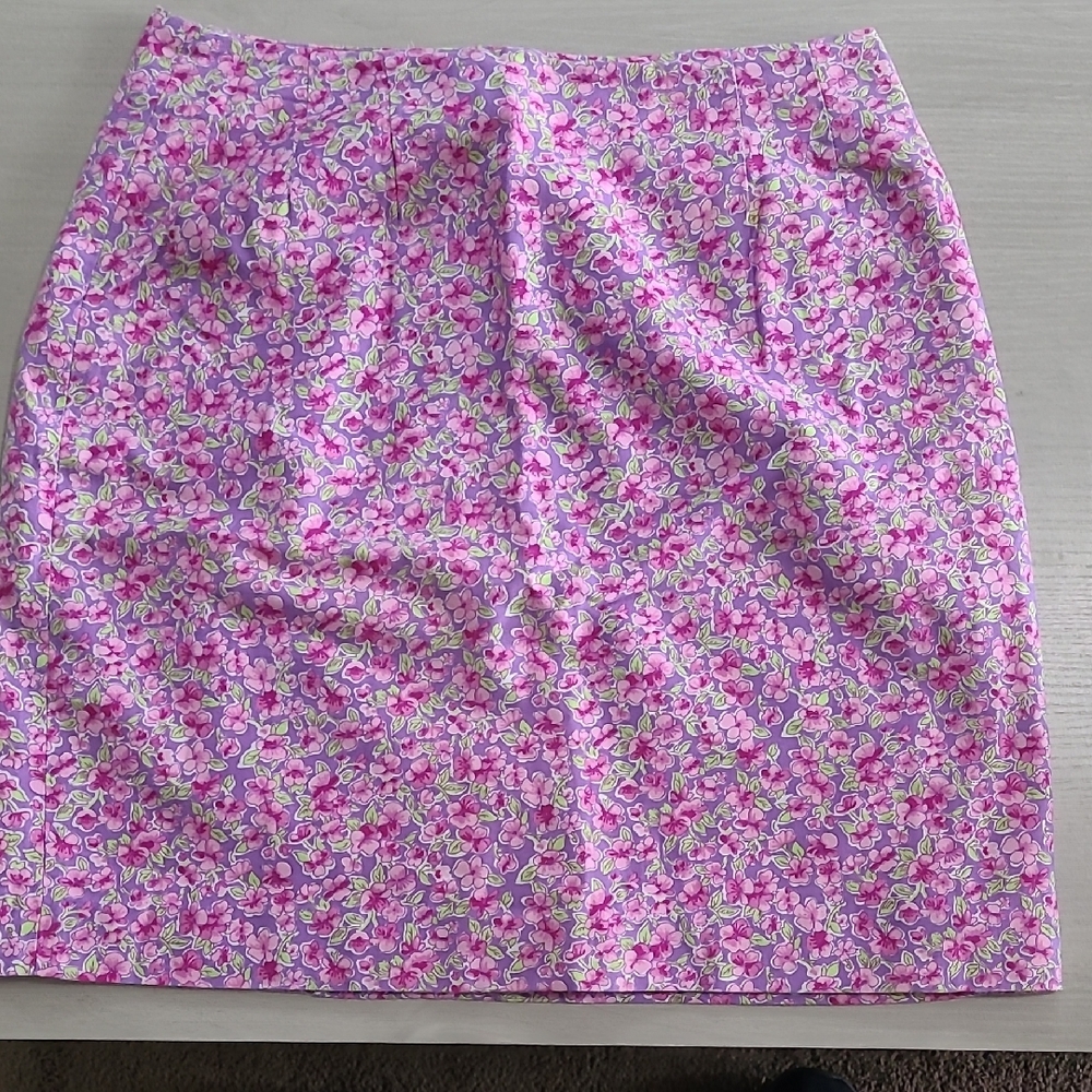 Floral Pink Skirt